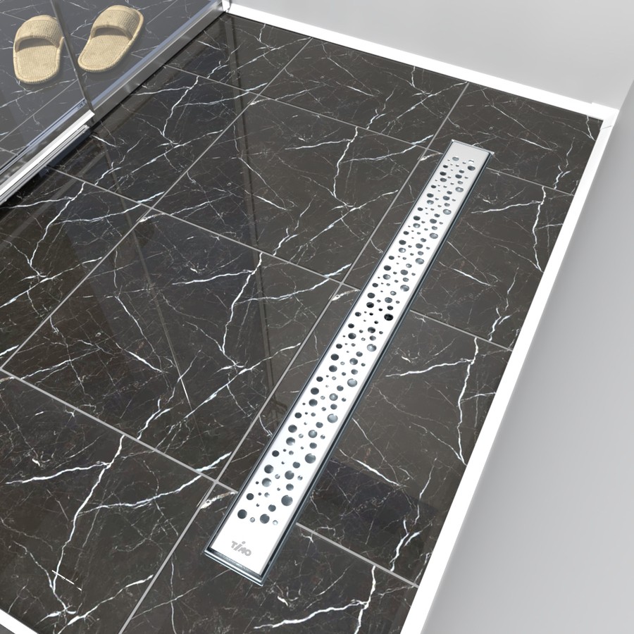 Душевой лоток TIMO Drain Protect DP20800-DR20800, сатин