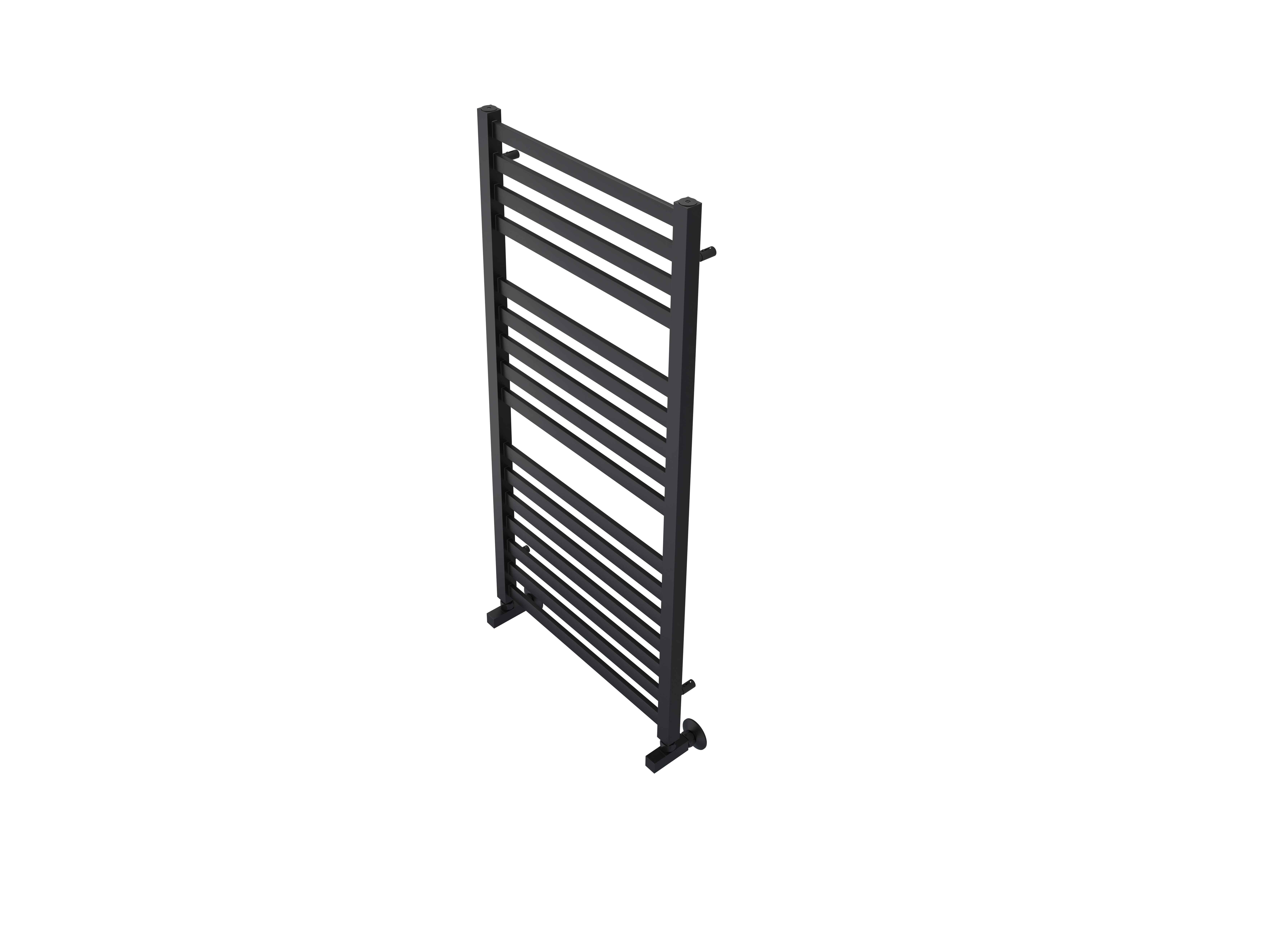 Полотенцесушитель водяной Aquatek Лира AQ KP1610BL 110х50 черный муар