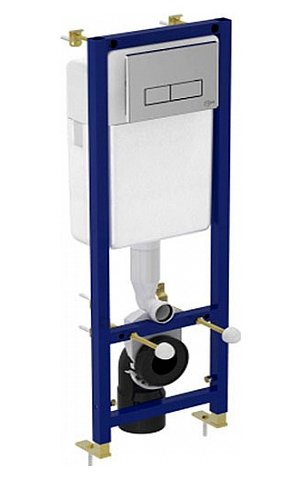 Инсталляция для подвесных унитазов Ideal Standard W3710AA хром глянцевый