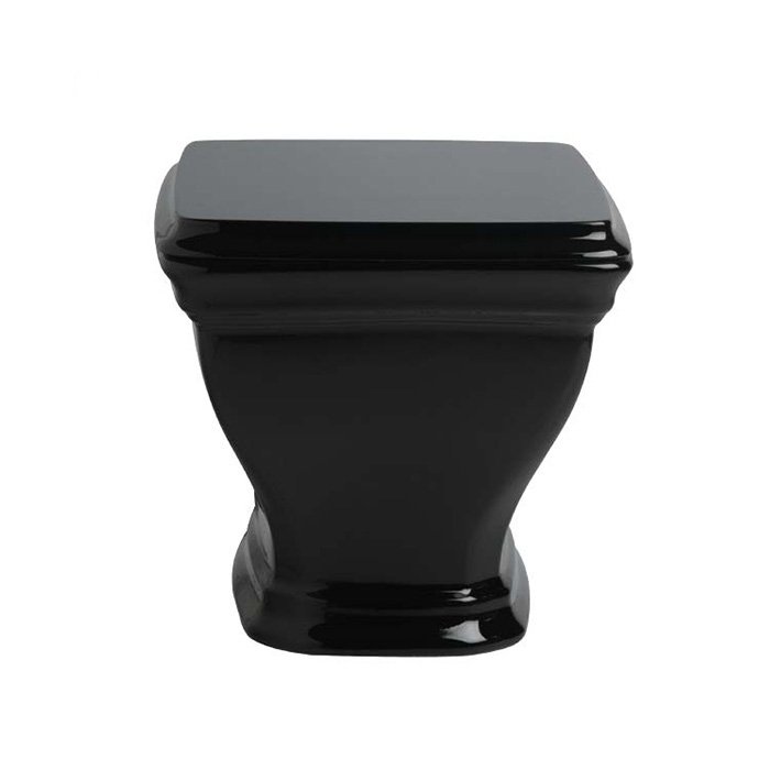 Унитаз подвесной ArtCeram Civitas CIV001 03;00 черный, без сиденья