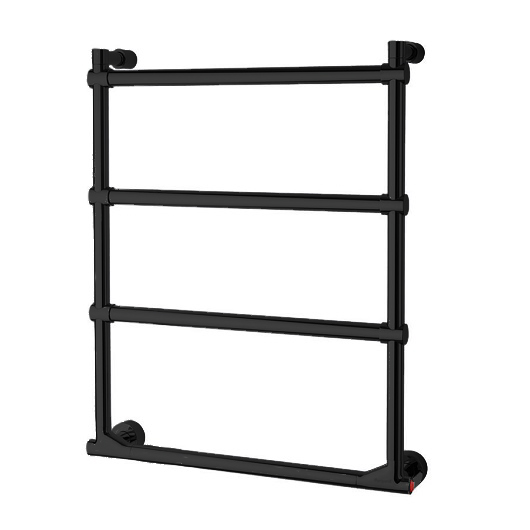 Полотенцесушитель электрический Margaroli Sole 5124704MBNB 64х50см черный матовый