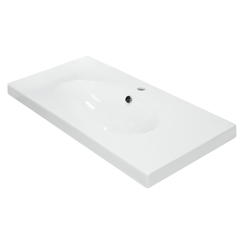 Раковина подвесная 90см Sanita Luxe Next NXT90SLWB01 белый