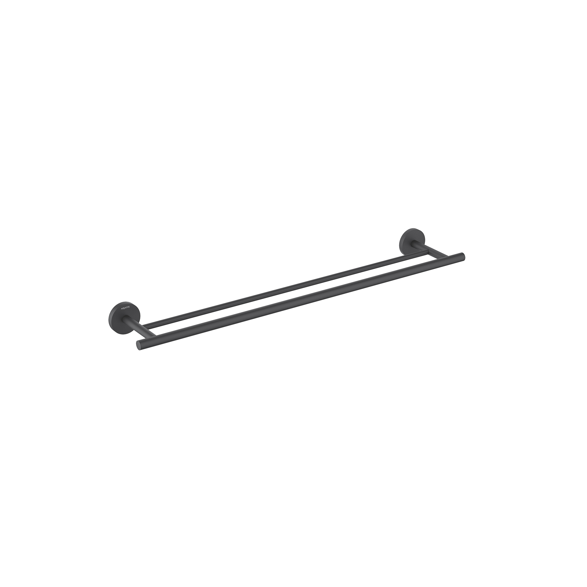 Полотенцедержатель 60см Aquatek Оберон AQ4230MB черный матовый