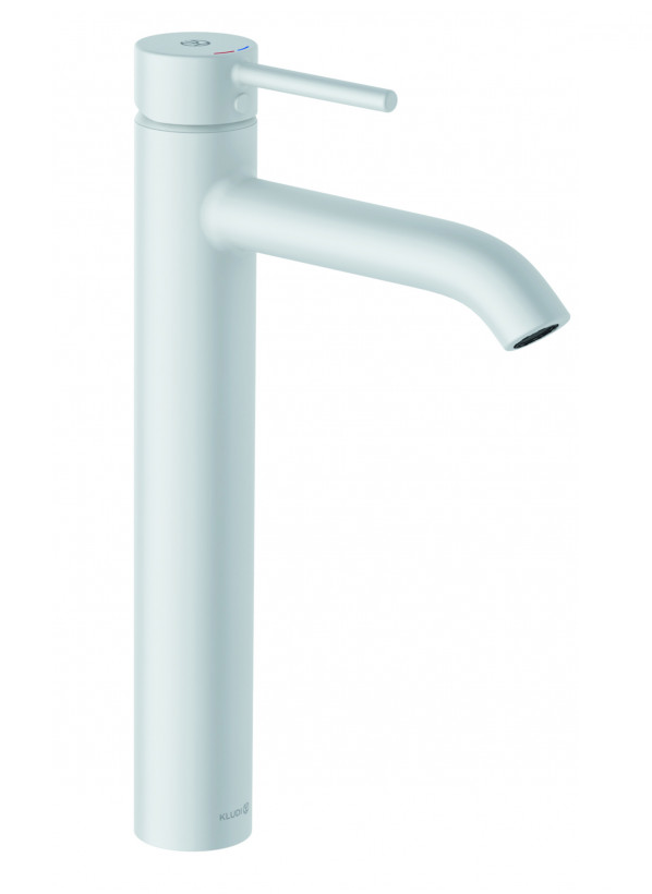 Смеситель для раковины Kludi Bozz 382865376 белый матовый