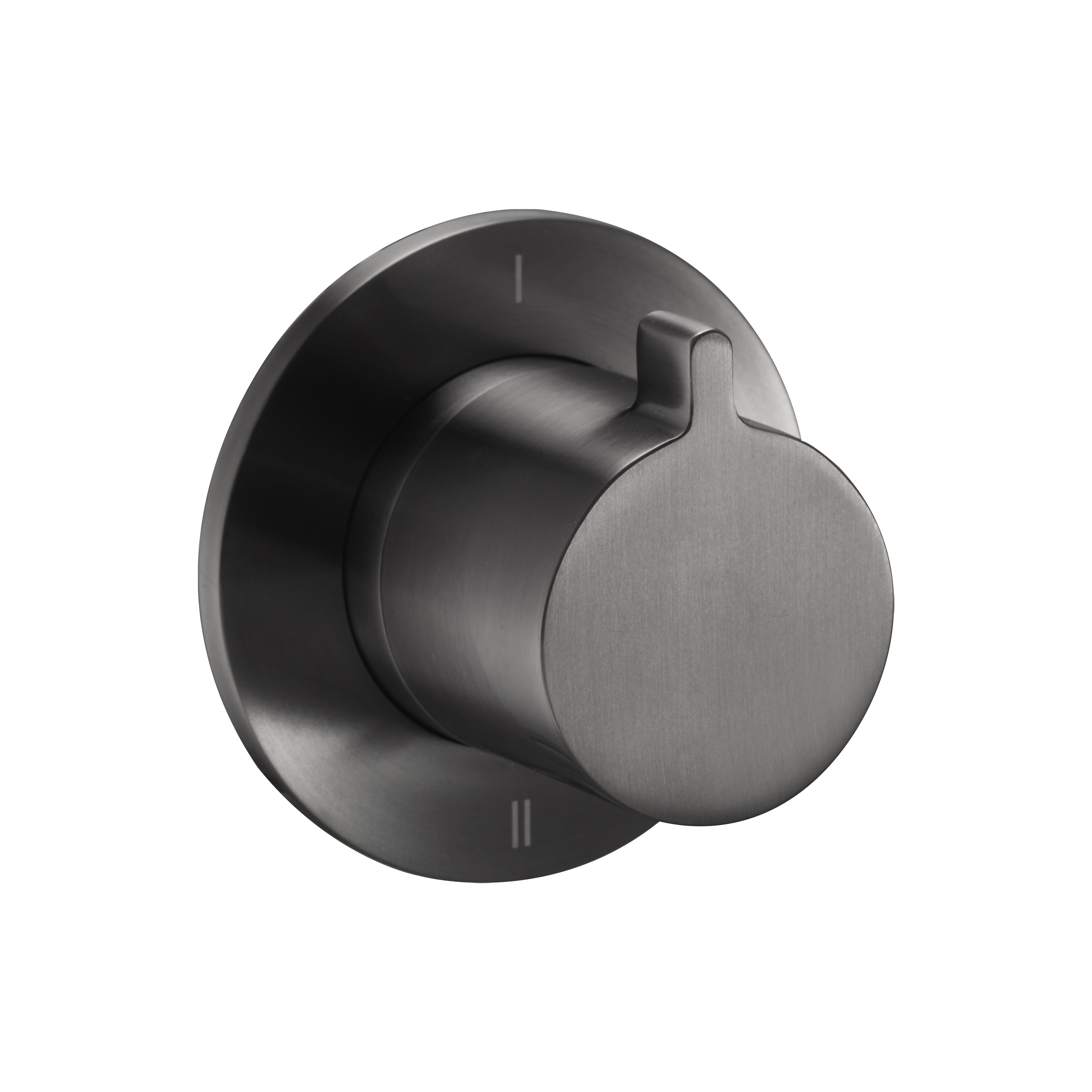 Переключатель для душа на 2 положения Benesque Lumiere 12010403 черный брашированный