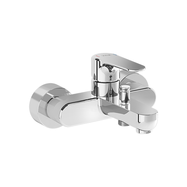 Смеситель для ванны с душем Vitra Root Round A42725EXP хром