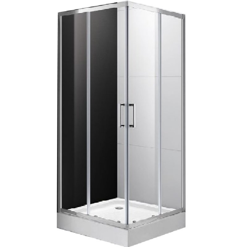 Душевой уголок Cezares Molveno A-2 90х90 профиль Хром стекло прозрачное
