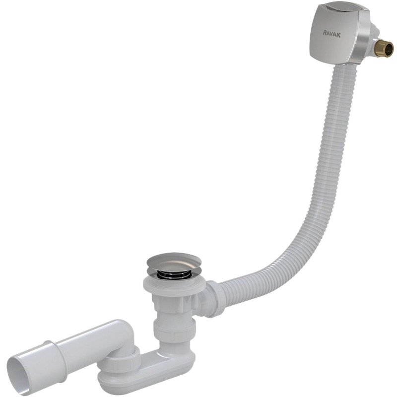 Слив-перелив Ravak X01440 click-clack с наливом хром