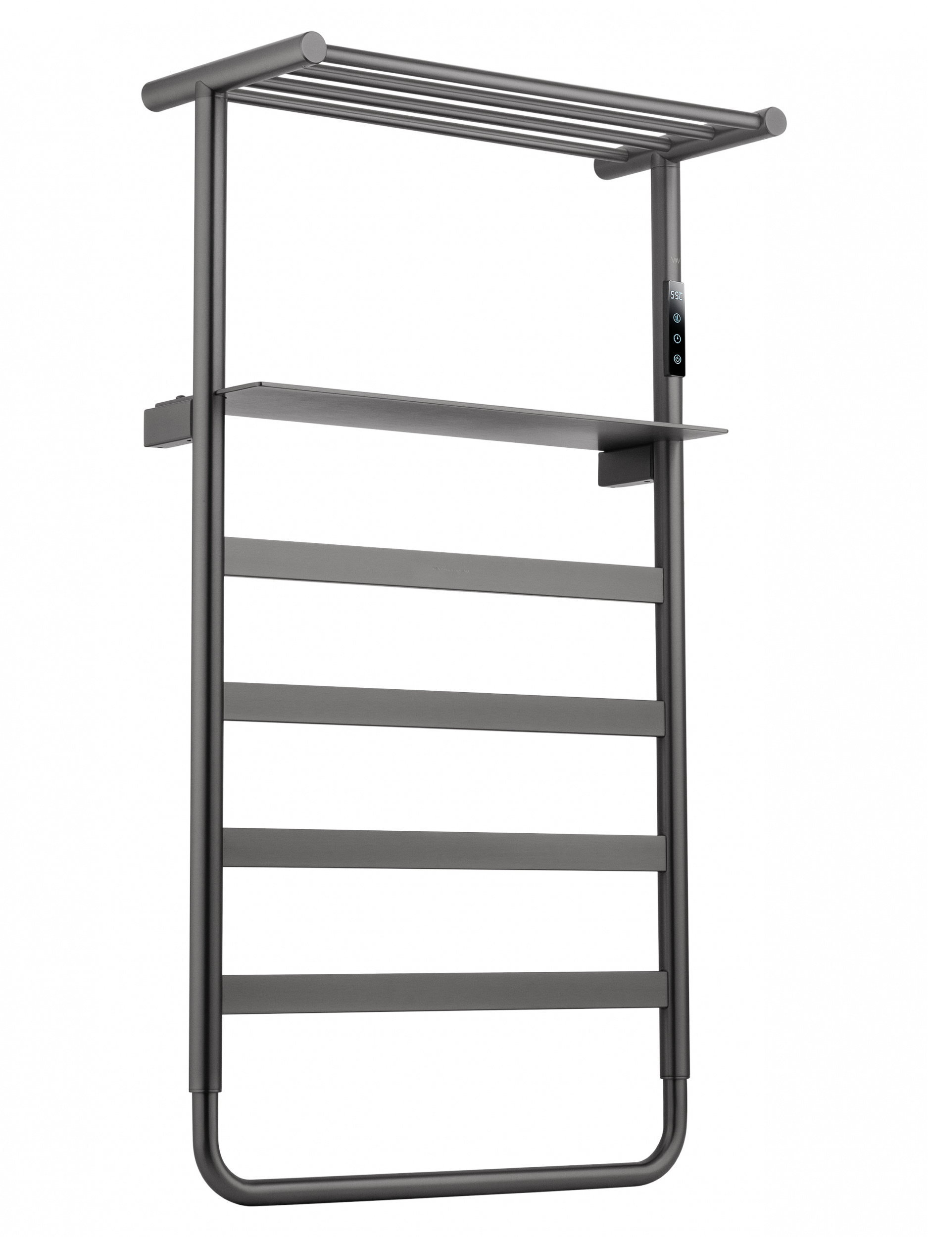 Полотенцесушитель электрический WONZON & WOGHAND DÜSSELDORF, Темный графит (WW-A208-GM)