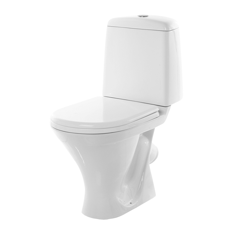 Унитаз Sanita Аттика эконом ATCSACC01090113 белый с бачком и стандартным сиденьем