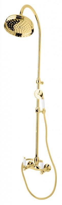 Душевая стойка Cezares FIRST-CD-03/24-Nc золото