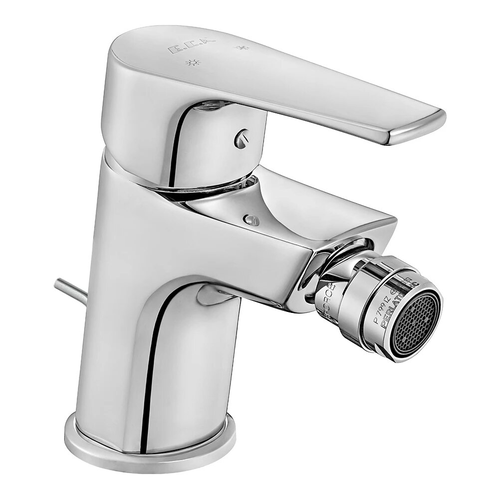 Смеситель для биде E.C.A Niobe 102110196EX хром