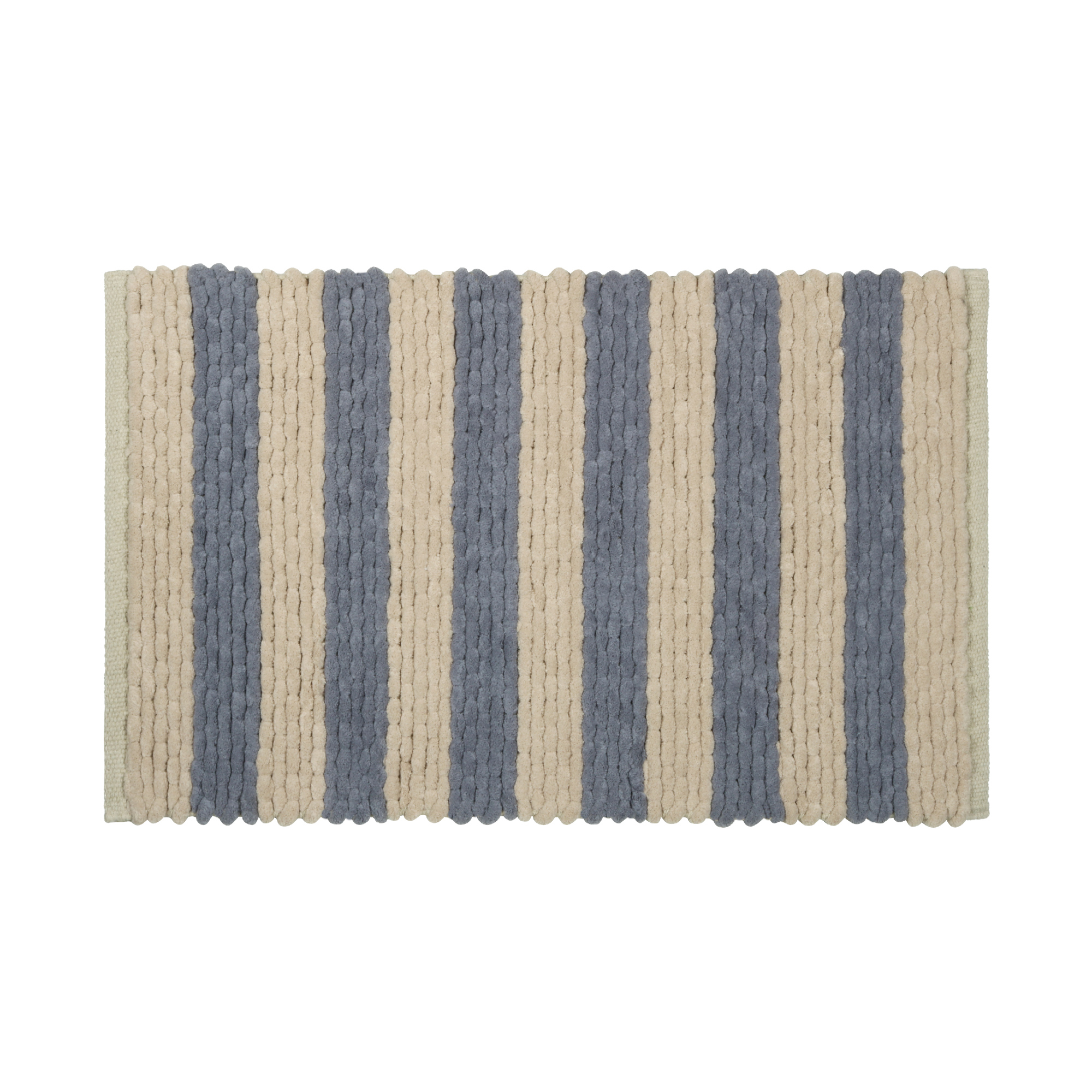 Коврик для ванной 1-ый Fixsen AMBER, FX-8040W, mix синий+бежевый, 50х80см