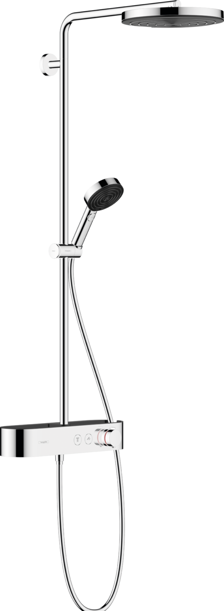Душевая стойка Hansgrohe Pulsify S Showerpipe 260 1jet 24220000 хром