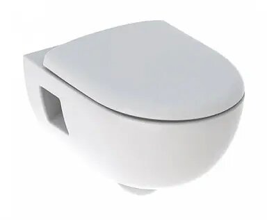 Унитаз подвесной безободковый GEBERIT Renova 500.800.00.1 с сиденьем микролифт