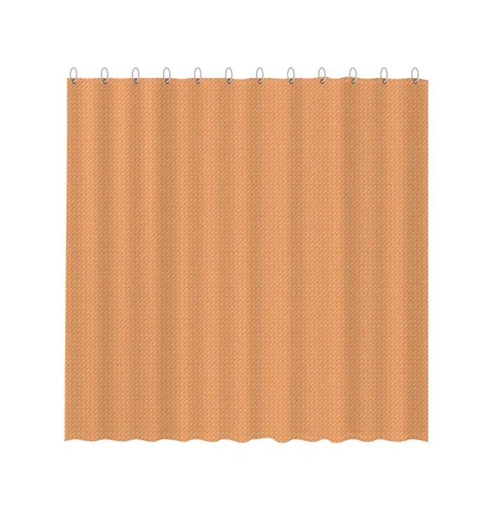 Шторка для ванной Fixsen FX-3003G оранжевая