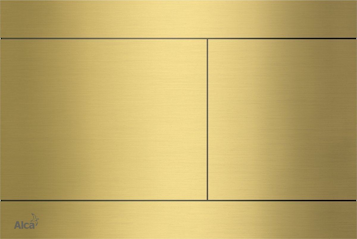 Кнопка смыва AlcaPlast Flat FUN-BRASS бронза