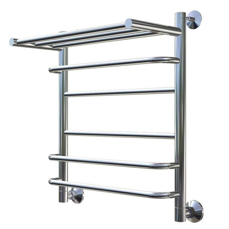 Полотенцесушитель водяной Тругор Идеал Комби серия 3 60х50 хром, с полкой