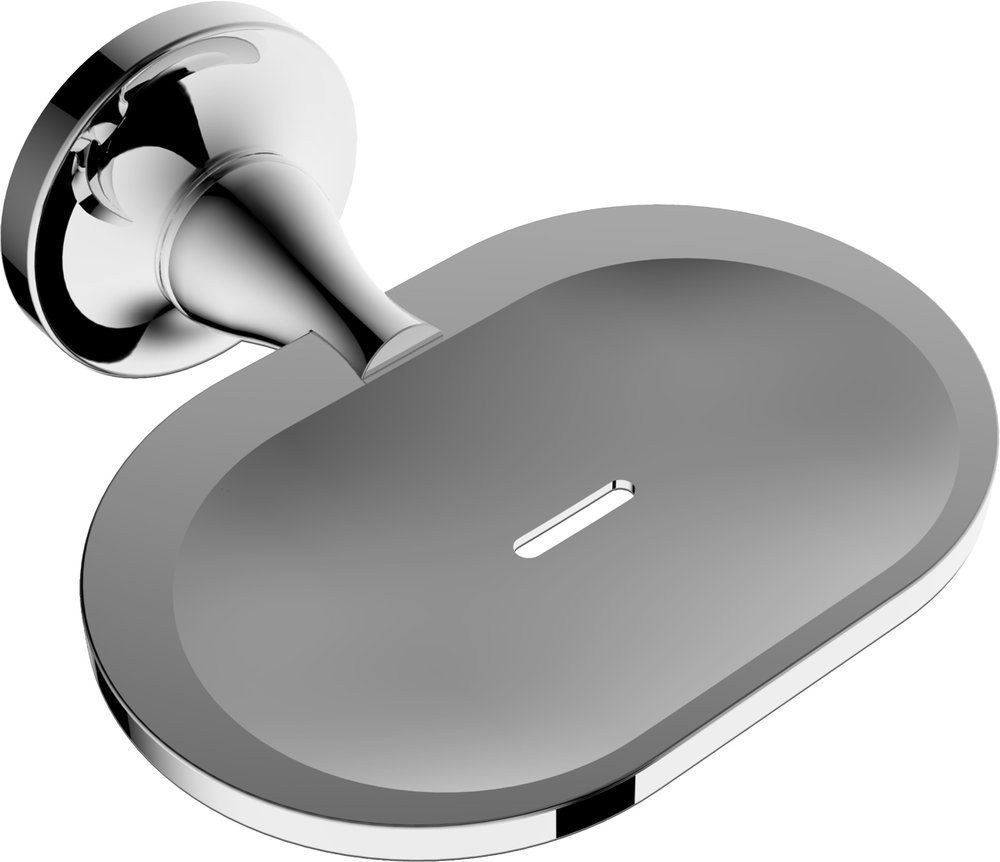 Мыльница Rush Corsica CO42410 литая Хром