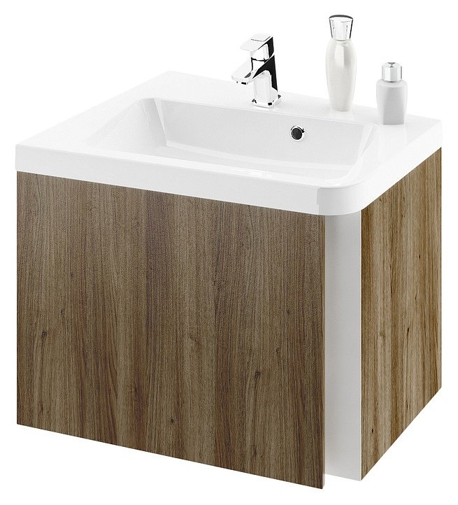 Тумба для комплекта Ravak SD 10° 55 темный орех L