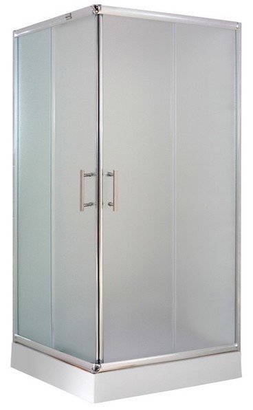 Душевой угол Esbano ES-8024 90x90x200 профиль хром, стекло матовое