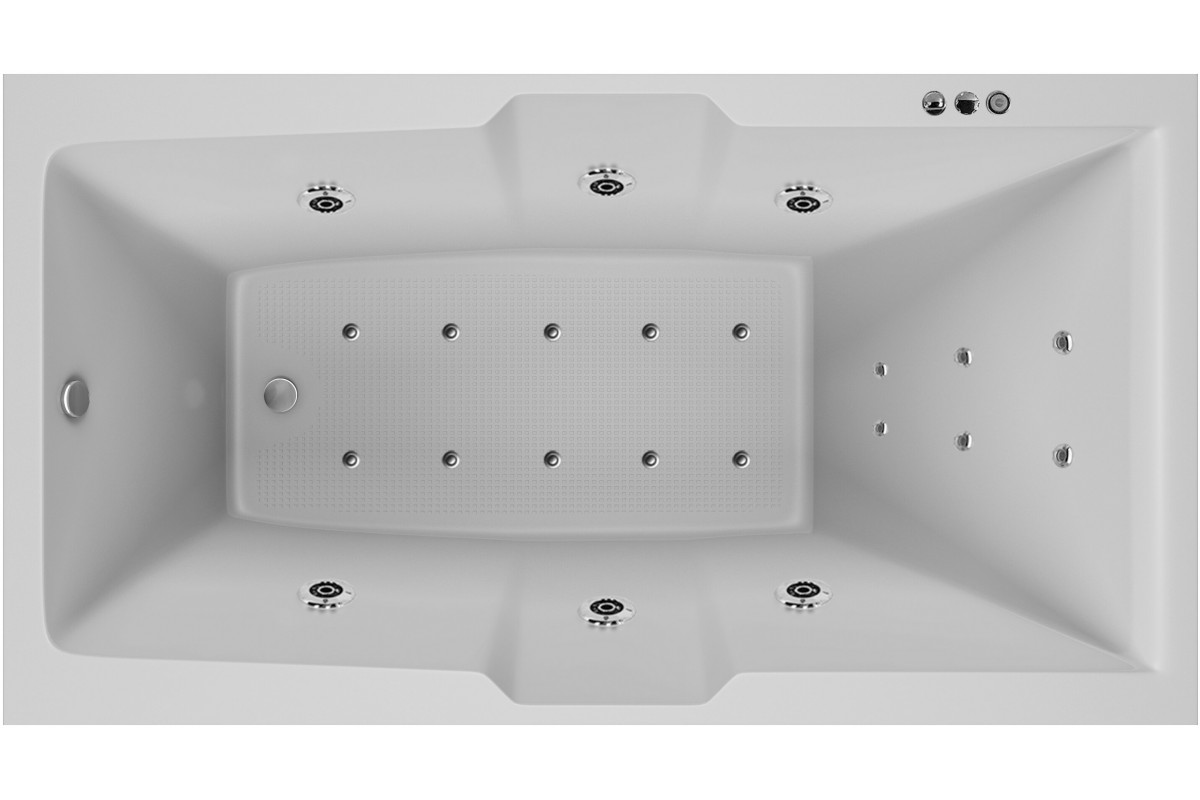 Ванна акриловая Relisan EcoPlus ТЕМЗА Гл000025013, 190x100