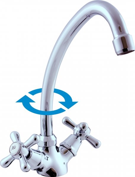 Смеситель Rav Slezak Morava M120.5/1 Керамический картридж