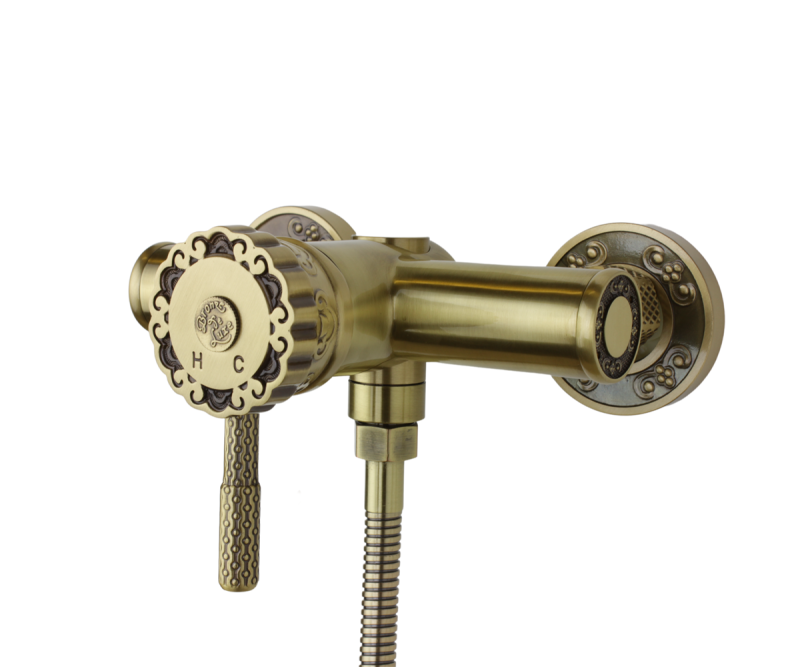 Гигиенический душ со смесителем Bronze de Luxe WINDSOR 10133, бронза
