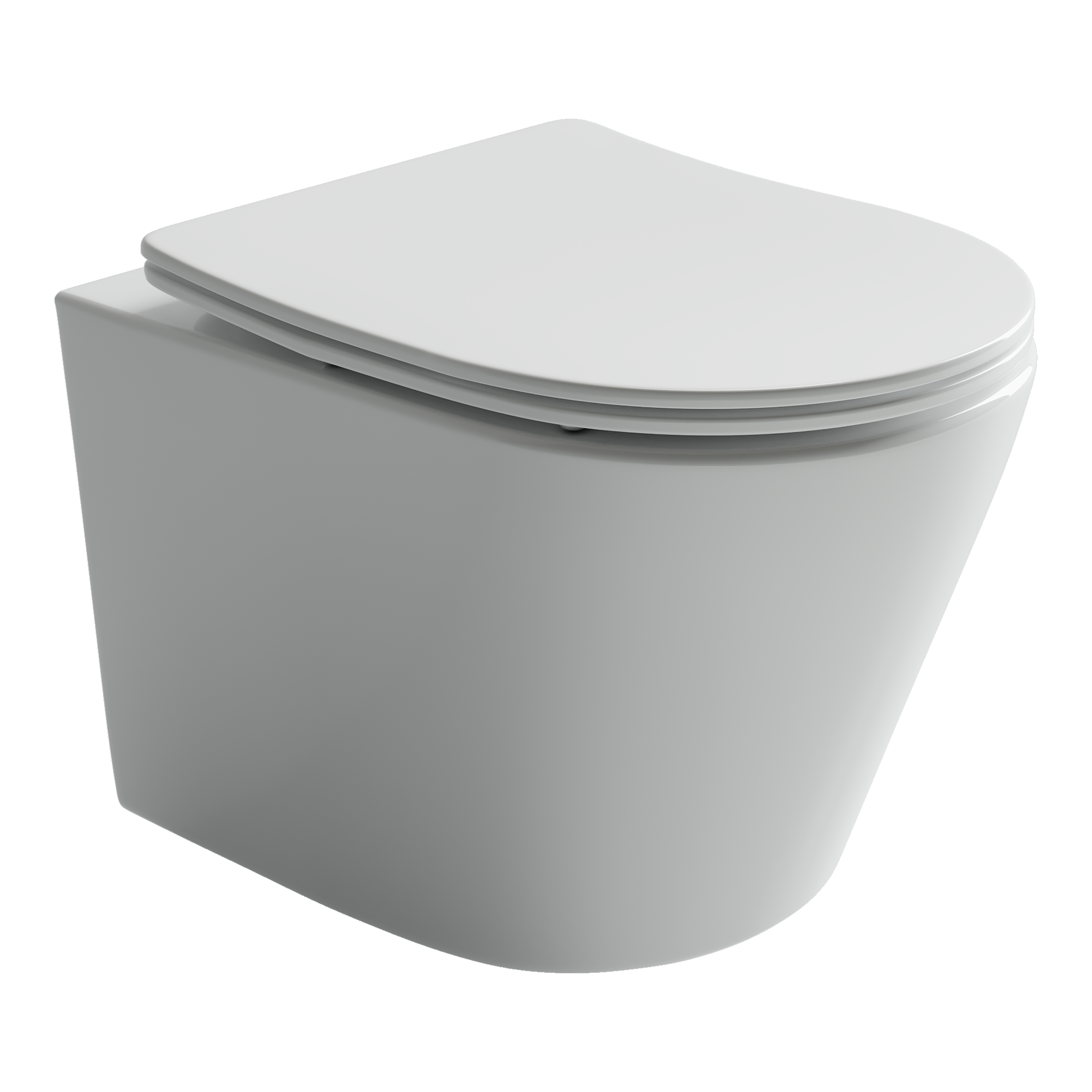 Унитаз подвесной безободковый Ceramica Nova Balearica CN6000 белый