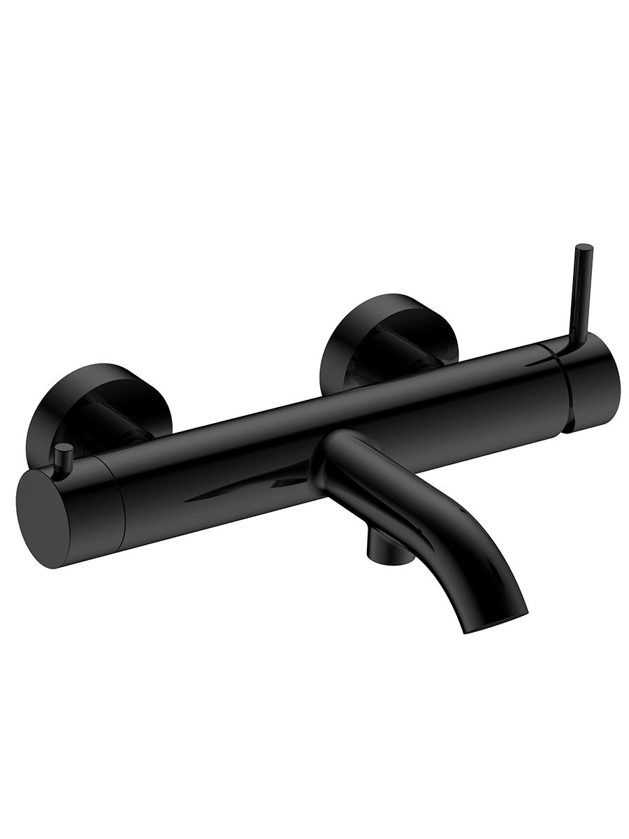 Смеситель для ванны AQUAme Siena AQM6212MB черный матовый