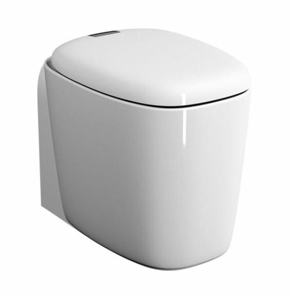 Унитаз приставной безободковый Vitra Plural 7815B403-0075 белый, без сиденья