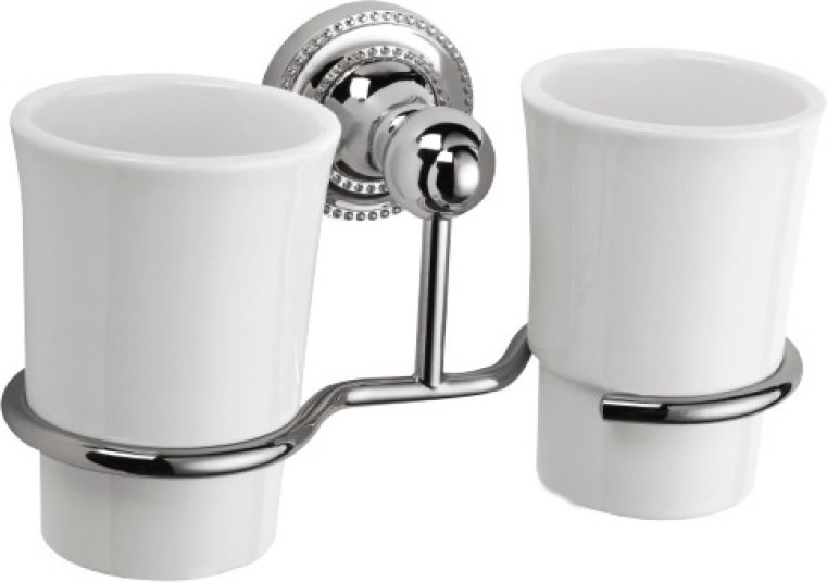 Стакан для зубных щеток Fixsen Style FX-41107 Хром