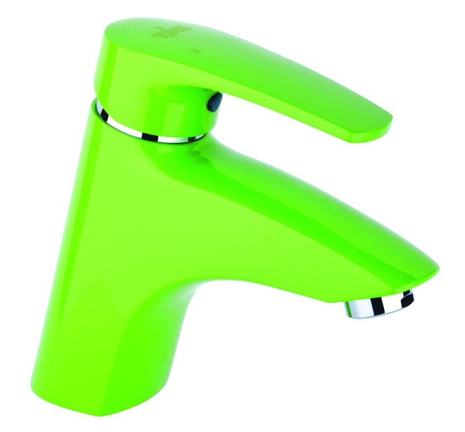 Смеситель для раковины Timo Beverly 0051F green зеленый глянцевый