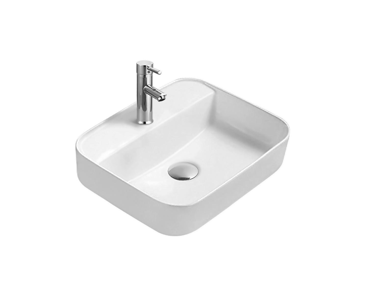 Раковина накладная 50см Aquatek Вега AQ5506-00 белая