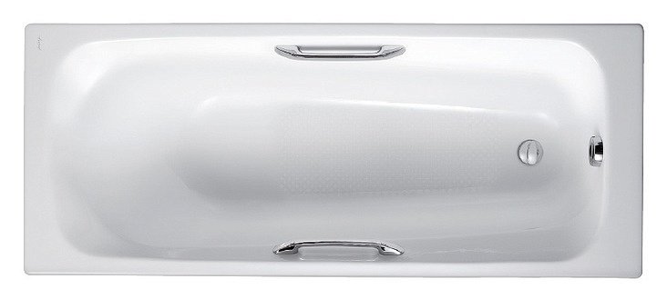 Чугунная ванна Jacob Delafon Melanie E2925 170x70 см с ручками