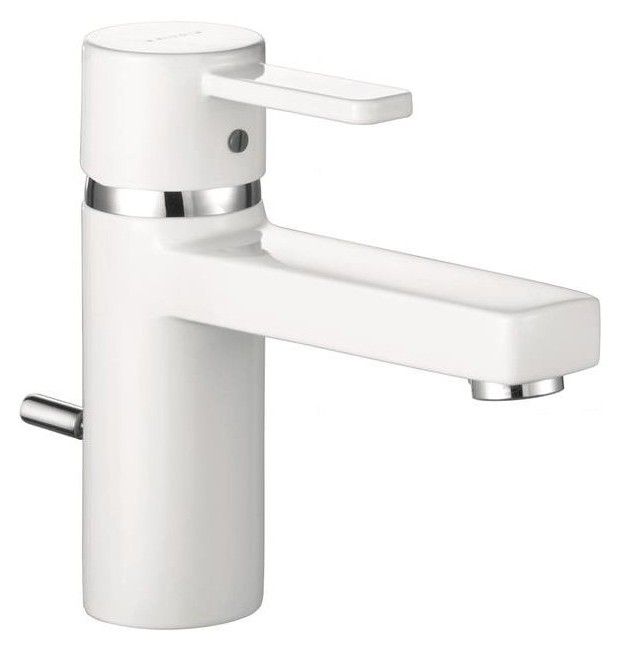 Смеситель для раковины Kludi Zenta  382609175 хром/белый