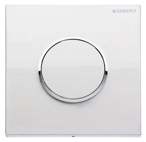 Кнопка смыва Geberit Sigma 10 116.015.KJ.1 белый/хром глянцевый