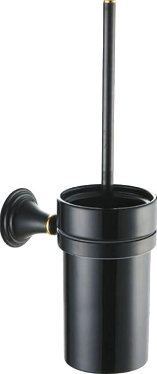 Ершик для унитаза Fixsen Luksor FX-71613B Черный Золото