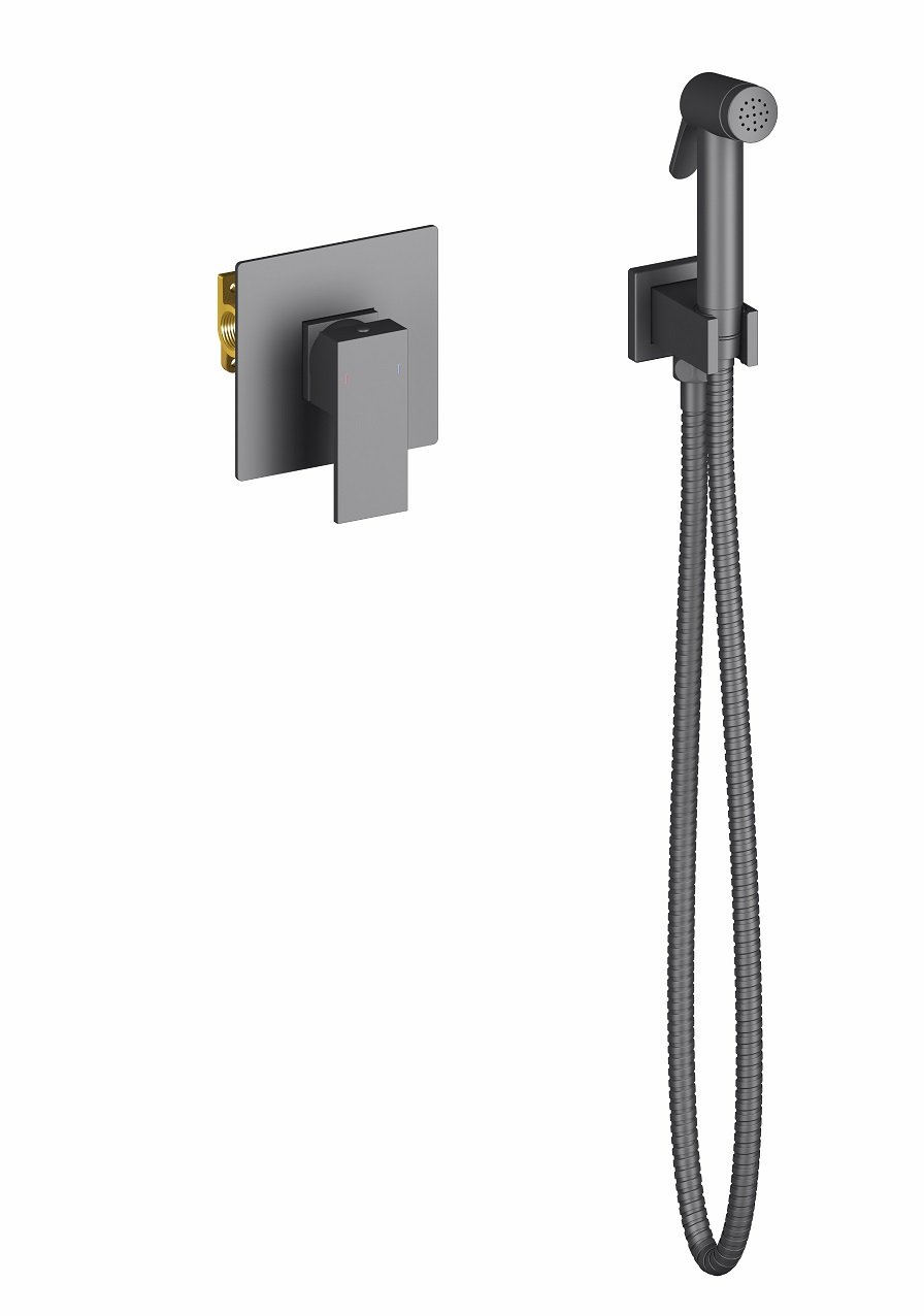 Смеситель для душа Timo Selene 2089/03SM черный матовый