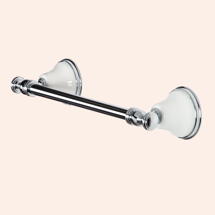 Полотенцедержатель TW Harmony TWHA014bi/cr белый/хром