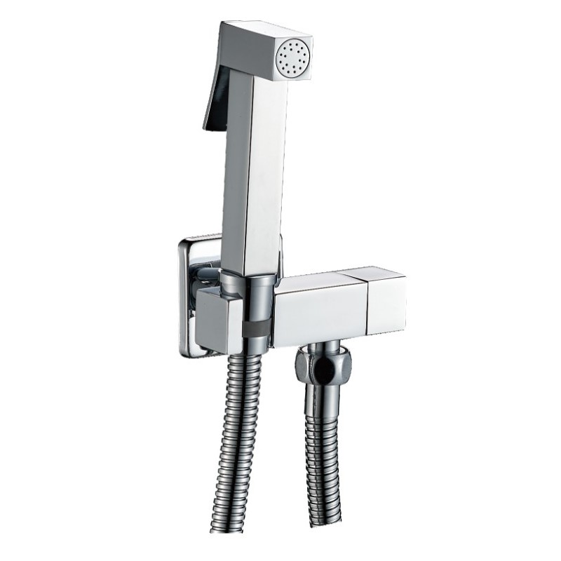 Гигиенический душ со смесителем Haiba HB5502 хром