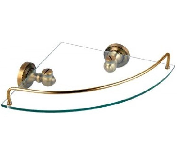Стеклянная полка Fixsen Antik FX-61103А Бронза