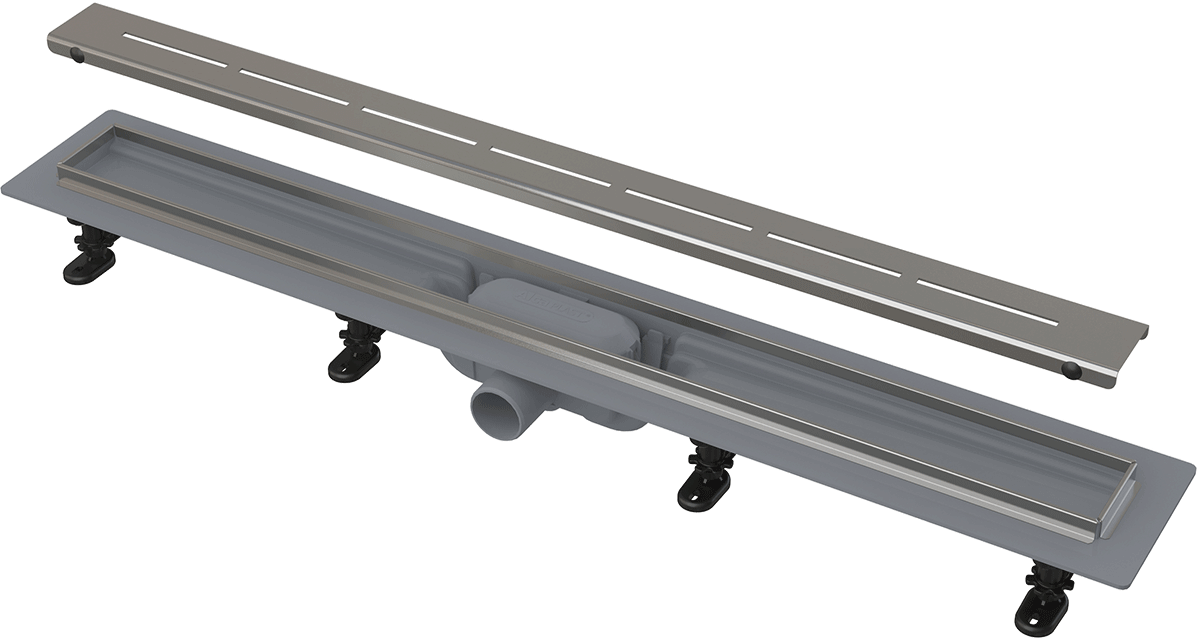 Душевой лоток AlcaPlast APZ18-950 с опорами и решеткой