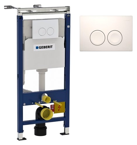 Готовое решение для подвесных унитазов Geberit Duofix UP100 458.122.11.1 белый