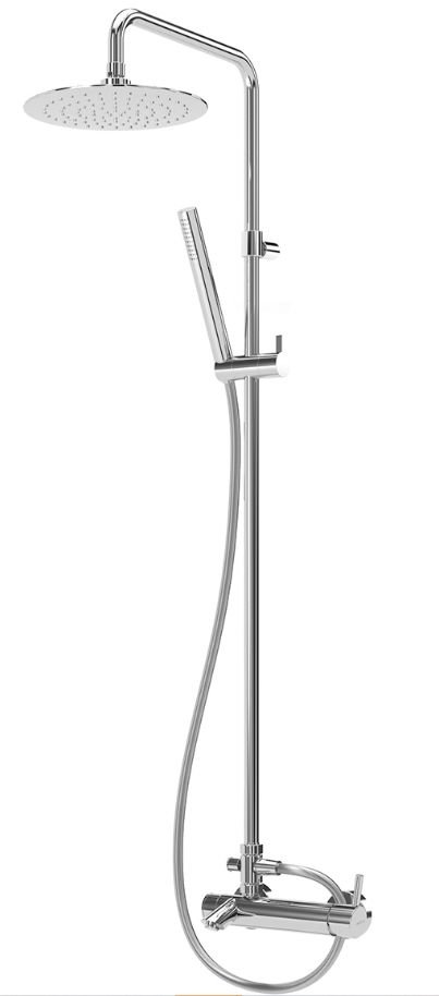 Душевая стойка Cezares CZR-B-CVD2-NOP черный матовый