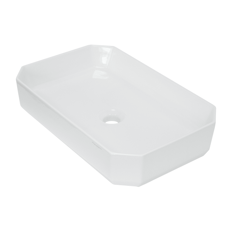 Раковина накладная 55см Sanita Luxe Line LINSLWB01 белый