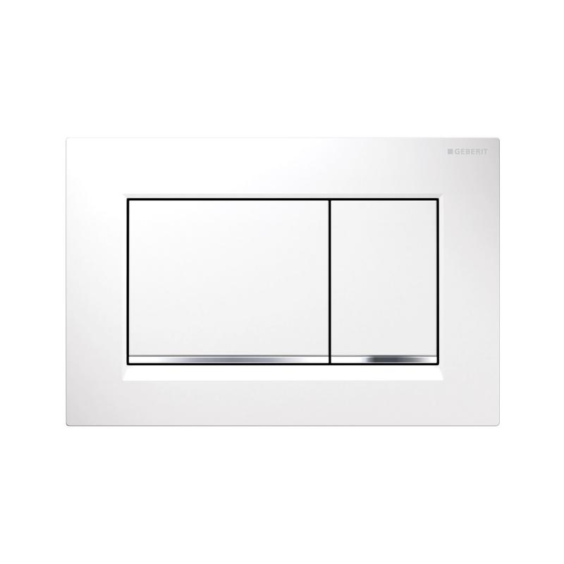 Кнопка смыва Geberit Sigma 30 115.883.KJ.1 белый/хром глянцевый