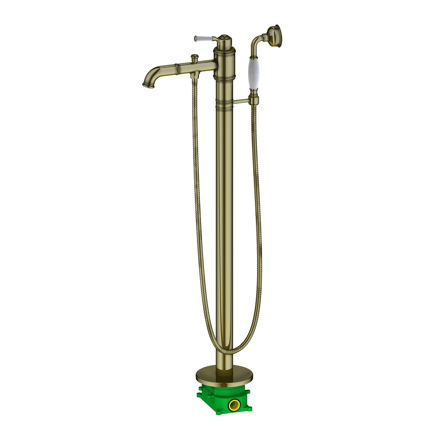 Смеситель для ванны с душем Timo Arisa 5300/02Y-CR антик