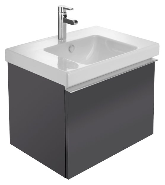 Тумба для комплекта Jacob Delafon Odeon Up 70 серый антрацит