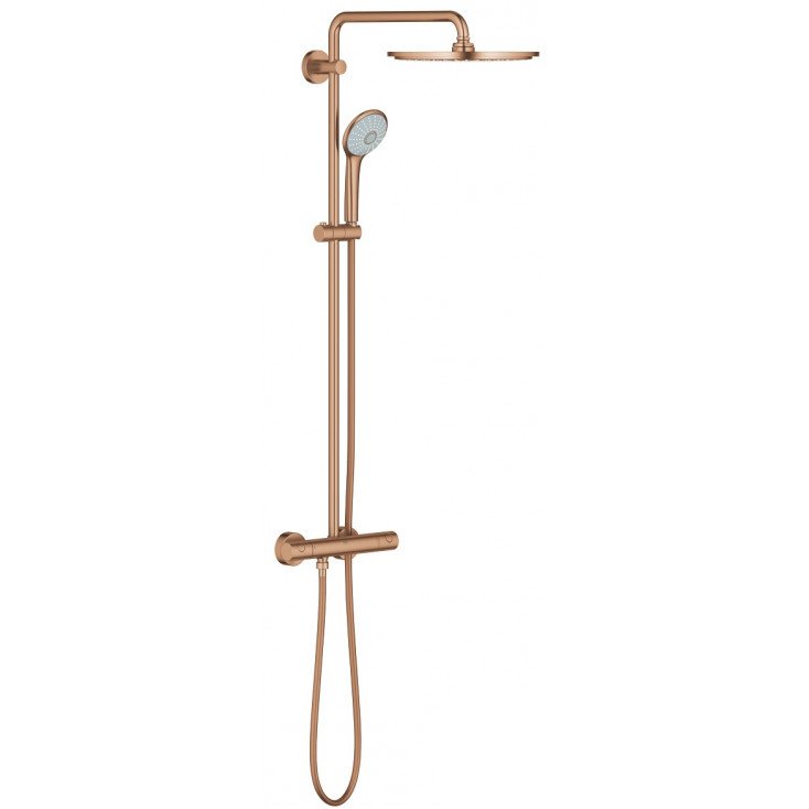 Душевая стойка Grohe Euphoria System 26075DL0 теплый закат матовый